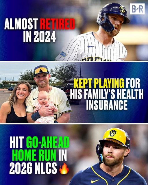 After nearly retiring in 2024, Jake Bauers decided to continue his MLB career to help with his family’s health insurance 🥹

2 years later, Bauers hit the go-ahead homer that put the Brewers just ONE WIN AWAY from the World Series 👏🔥

(via @jakebauers, @MLB, Odds via @FanDuel)