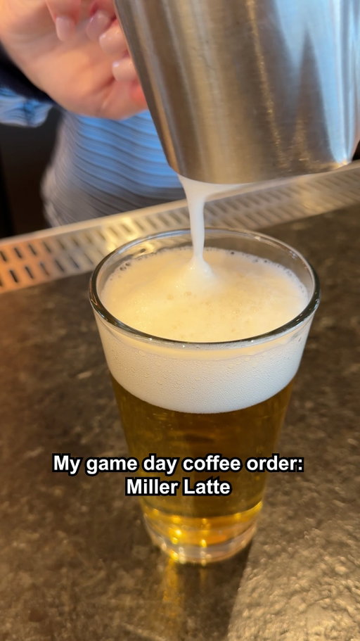 Game day pumpkin spice latte, hold the pumpkin spice