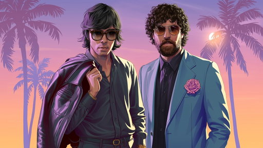 Justice have composed the original score for Grand Theft Auto VI, Rockstar Games has revealed. Today the French electronic duo have also shared their contribution to the video game’s expansive soundtrack. Listen to “Flower in a Hurricane,” which features a bonkers trifecta of Tame Impala, SZA, and King Gizzard & the Lizard Wizard at the link in bio.

🎨 Justice, courtesy of Rockstar Games