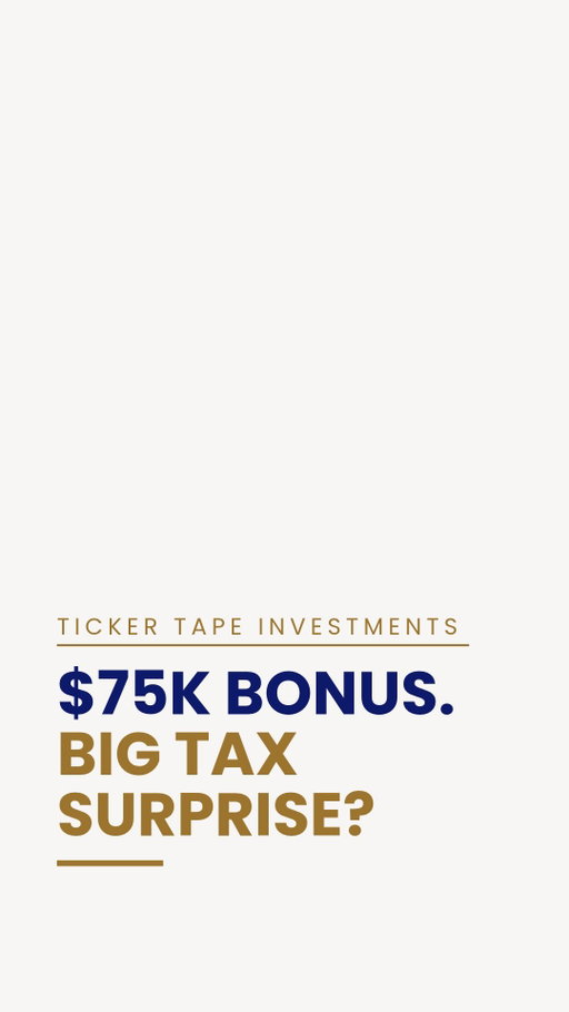 High earners: your bonus could come with an unexpected tax consequence. 

The 2026 SALT deduction rules include a higher deduction cap, but income-based phaseouts could reduce the benefit for some taxpayers. Understanding how SALT and AMT interact is key to planning ahead.

Comment INFO to learn more.

#TaxStrategy #TaxPlanning #WealthManagement #HighIncomeEarners #EstatePlanning