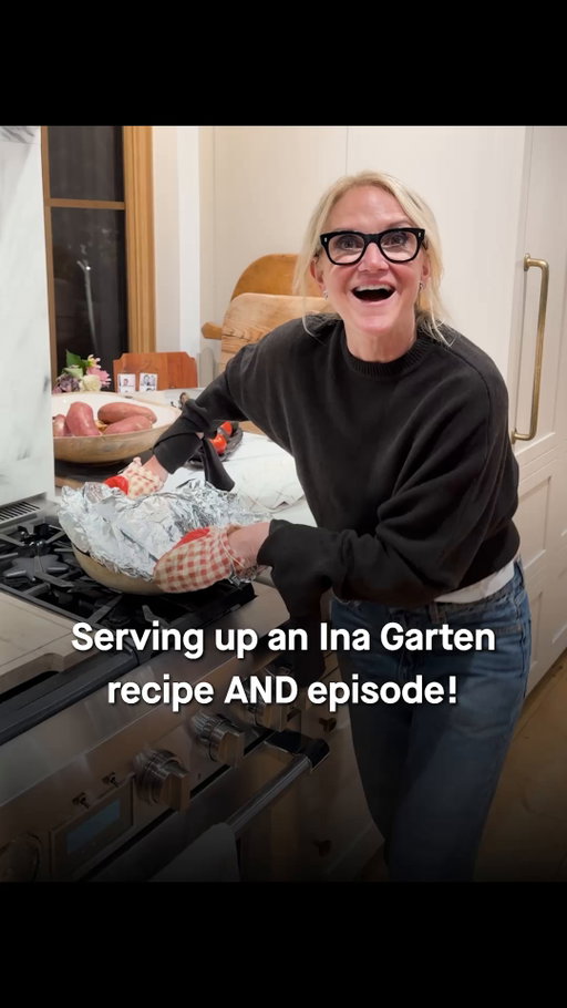 I made one of my absolute favorite @inagarten recipes: her chicken roasted on top of bread, finished over arugula. It is SO good.

The timing felt pretty perfect because @inagarten is on @themelrobbinspodcast today. ❤️

Comment “Ina” and I’ll DM you the link to the full episode.

We talked about so much more than food... how she reinvented her life, built the Barefoot Contessa, took risks before she knew how they’d turn out, and created a career and life that actually felt like her.

If you’re an Ina fan, starting something new, building a business, or finding yourself in a completely different chapter of your life, I really think you’re going to love this conversation.

And yes, naturally, we also talked about her favorite recipes. 😂

🎧 “Reinvent Yourself At Any Age: Ina Garten Shares the Secret to Transforming Your Life”

Listen on Spotify, Apple Podcasts, or YouTube - search “The Mel Robbins Podcast Ina”