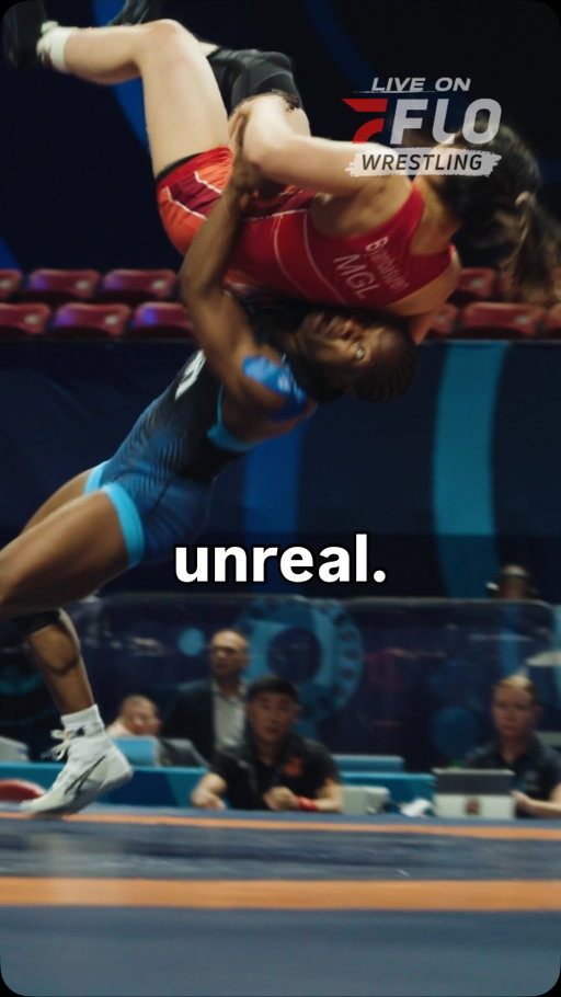 Have you ever seen a more violent 5 point move?

Adaugo Nwachukwu LAUNCHES her opponent into space and secures her spot in the #U23Worlds semifinals 🔥