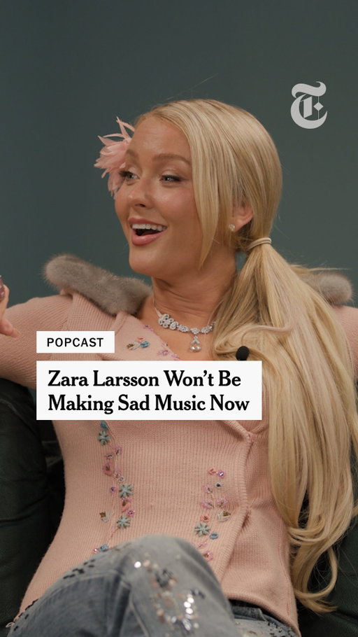 Zara Larsson is determined to write music that is happy *and* meaningful 🐬

Tap the link in in our bio to watch the full interview, or comment “Zara” and we'll DM the link to you.