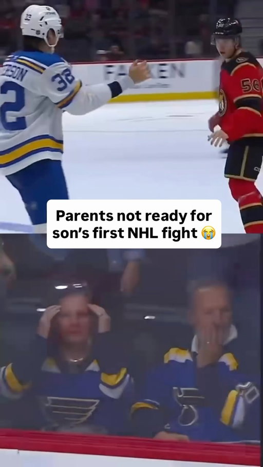Not the NHL debut they expected for Dylan Peterson 😅😂
