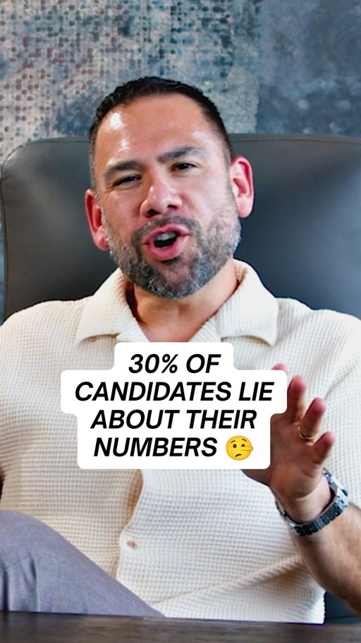 30% of Candidates LIE About Their Numbers 🤥

Mark Cuban says 30% to 40% of Shark Tank pitches fail due diligence because founders exaggerate their numbers. The exact same thing happens when headhunting top revenue producers. 

What a candidate claims their portable book of business is and what actually transfers to a new firm are often two completely different numbers. Most companies skip proper verification and end up making expensive hiring mistakes. 

Always verify the real numbers before extending an offer 💡 

Have you ever hired someone who inflated their track record? Let us know below 👇

#ExecutiveSearch #HiringMistakes #DueDiligence #RecruitmentTips #Leadership