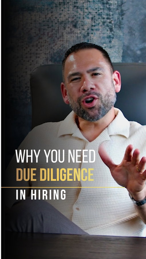Why You NEED Due Diligence in Hiring ⚠️

Mark Cuban revealed that 30-40% of deals collapse during due diligence because facts don't match the pitch. In recruitment, skipping due diligence is where the most expensive mistakes happen. 

When hiring top sales or revenue leaders, you cannot just trust what’s on paper. You must verify if their client relationships and pipeline actually follow them. Understand what you are actually dealing with before you make an offer. 

What is your must-have step during candidate due diligence? 👇

#businessleadership usinessLeadership #ExecutiveRecruiting #Headhunting #ManagementTips