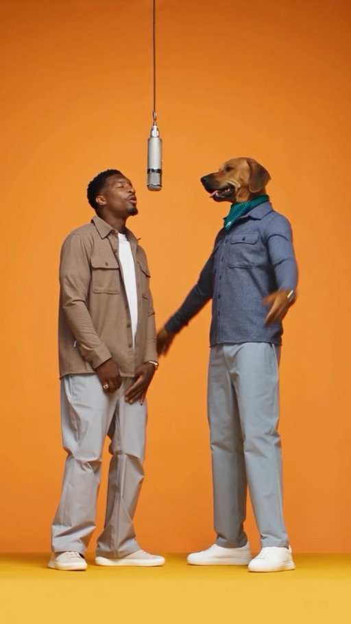 Two dawgs. One mic🔥