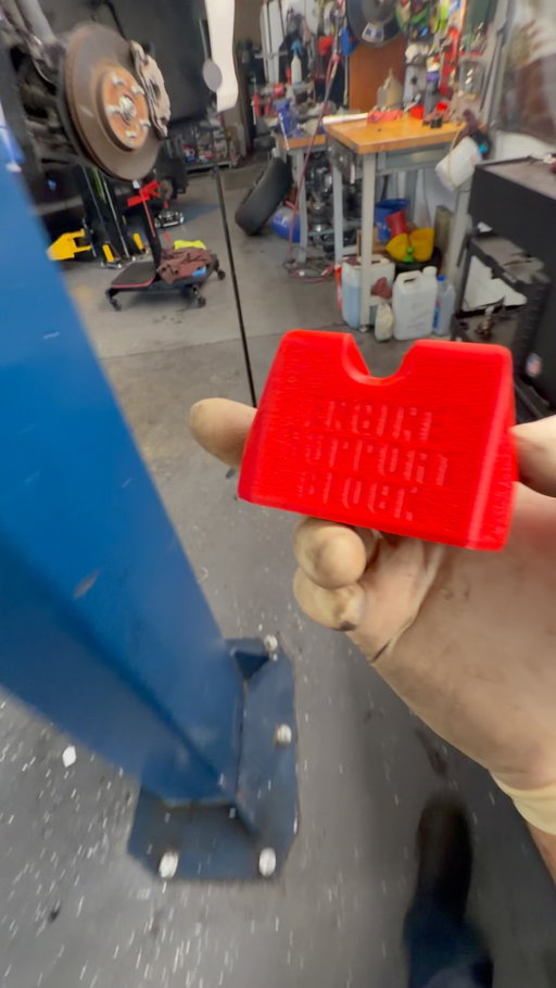 Honestly it beats putting the block under the car & slowly raising it off after I’ve unbolted the mount 

Code “Adrian10” at checkout with @envisionauto3d