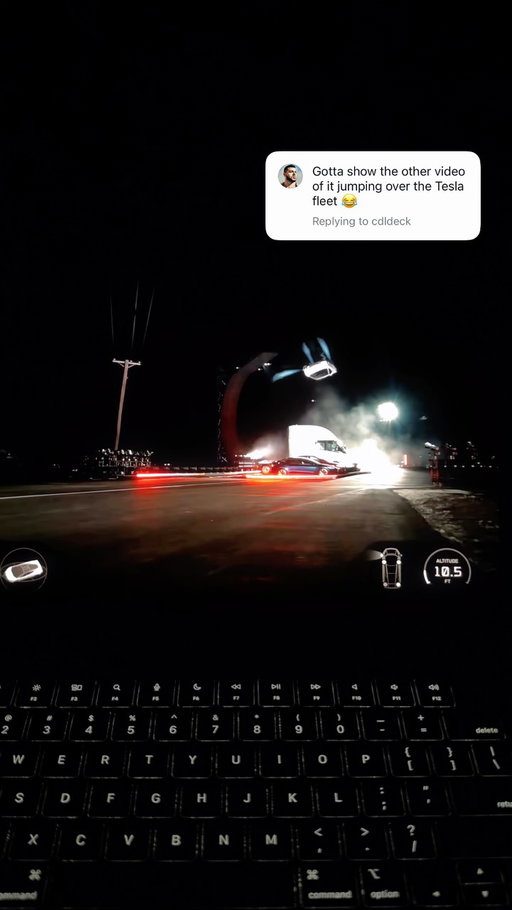 🏎️💸🚀✈️ The new Tesla Roadster has a pretty cool party trick. #tesla #elonmusk #teslaroadster #allaccess #flyingcar