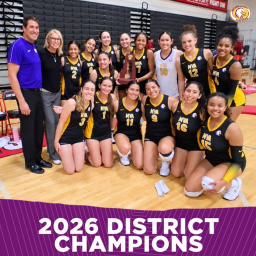 THREE-PEAT COMPLETE. 🏆🏆🏆

Girls volleyball brought the defense, brought the POWER and brought home another district championship! 🦅🔥

No. 2 MVA knocked off No. 1 Lake Highland Prep on its home court, winning 3-1 to claim a THIRD STRAIGHT district title!

25-19 | 25-15 | 22-25 | 25-13

💜 Eva Bardales: 22 digs and incredible serve-receive coverage. Our libero kept rallies alive and helped set the stage for the attack!
💥 Natalia Baquerizo: 14 kills, 3 blocks
💥 Suhmer Henriques: 12 kills, 14 digs, 3 blocks, 2 aces
💥 Bianca Baquerizo: 11 kills, 4 blocks
🧱 Amelie Jenkins: 10 BLOCKS. SEVEN KILLS. A force at the net!
🎯 Janiyah Miller: SIX ACES!

And a historic night for Kristina Vargas! 🙌

With 23 assists, Vargas officially eclipsed 1,000 career assists—the FIRST player in MVA girls volleyball history to do it! 🔥

District champions. Back above .500 at 13-12. REGIONALS BOUND.

🗓 Regional quarterfinal: October 20 | 7 p.m.
🏠 Anticipated home match—opponent and location confirmed when brackets drop Sunday at 2 p.m.

KEEP IT ROLLING, EAGLES! 🦅💜

#GoEagles #MVAVolleyball #MontverdeAcademy #DistrictChampions #ThreePeat #RegionalBound #Volleyball