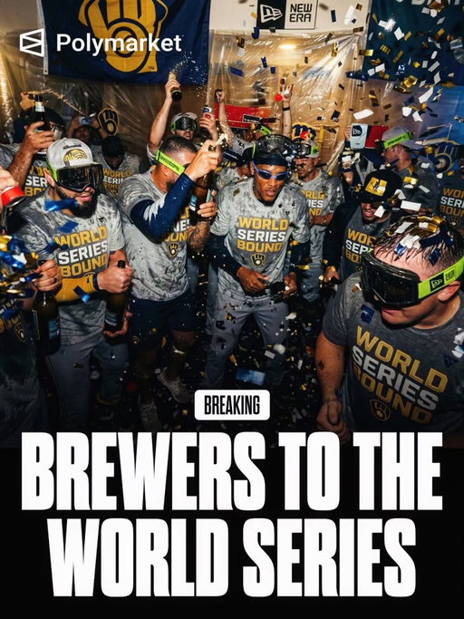 THE MILWAUKEE BREWERS HAVE SWEPT THE DODGERS AND ARE HEADED TO THE WORLD SERIES!!!!!

#NLChamps #WorldSeriesBound #Postseason