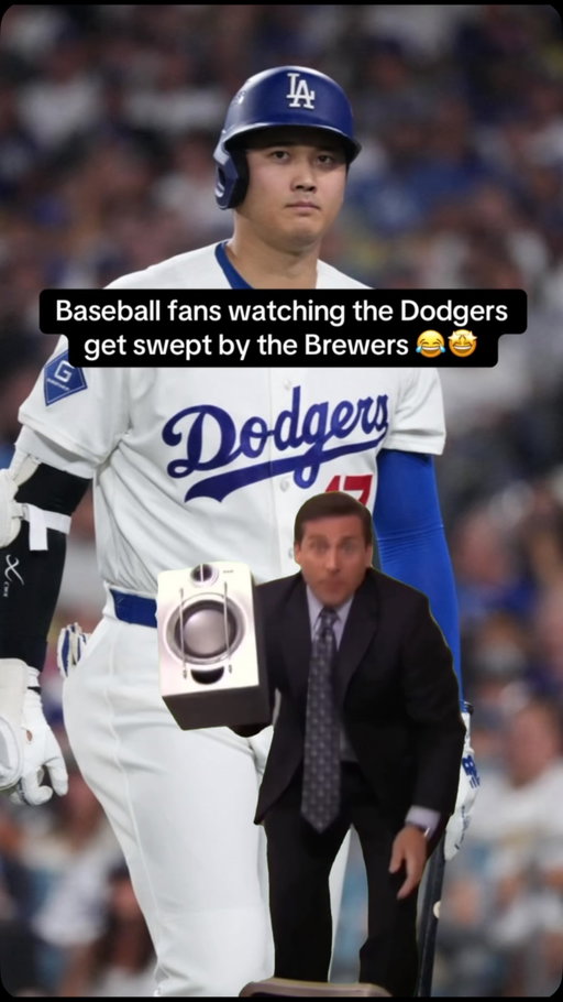 All the money in the world couldn’t buy the Dodgers a win in the NLCS 😬🤷‍♂️💰 

#dodgers #mlb #brewers #worldseries