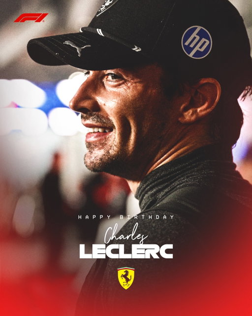 It’s @charles_leclerc’s special day! 🥳

Wishing you a very Happy 29th Birthday, Charles 🎉

#F1 #Formula1