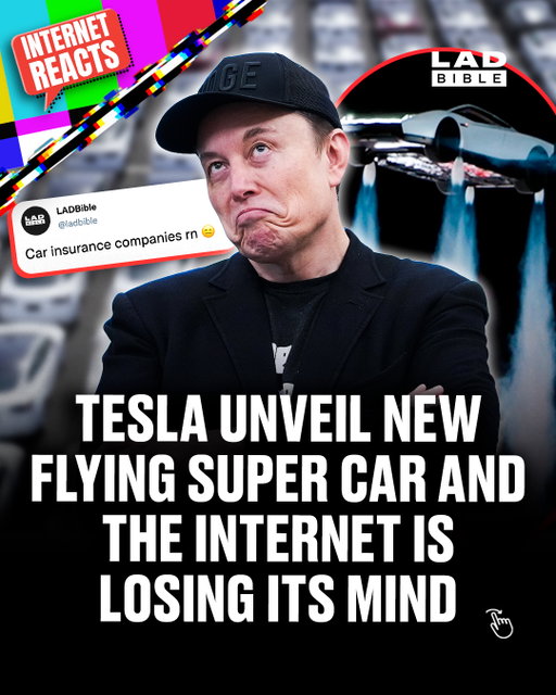 Flying cars before GTA 6 💀🚀⁠
⁠
Tesla has unveiled its redesigned Roadster, an electric sports car developed with SpaceX technology that can reportedly fly, perform flips and accelerate from 0 to 60mph in just 0.81 seconds.⁠
⁠
During a demonstration in Texas, the futuristic vehicle was shown launching into the air using thrusters, flipping over stationary cars and landing back on the ground.⁠
⁠
Musk said: "Turns out the future does have flying cars."⁠
⁠
The Roadster is also claimed to have a top speed of more than 230mph, with production expected to begin in 2028.⁠
⁠
However, it's still unclear whether its flying capabilities would be legal on public roads, and Tesla has yet to confirm a final price.⁠
⁠
#Tesla #FlyingCars #LADbible #InternetReacts