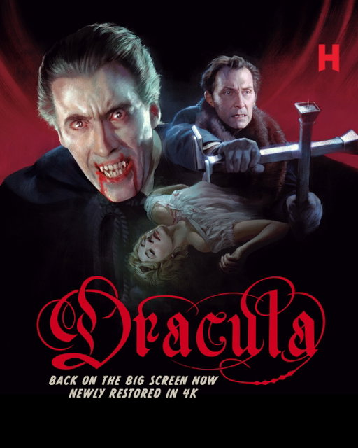 Step into the shadows of 1958 and sink your teeth into the definitive 4K restoration of Terence Fisher's Dracula — back on the big screen NOW! 🧛

This newly restored version of the classic British horror includes footage believed lost for over six decades — deemed too shocking for 1958 audiences and previously unseen in the UK and the US.

What are you waiting for? Book your tickets now. Link in bio 🎟️

#Dracula #4K #4KRestoration #TerenceFisher #PeterCushing #ChristopherLee #film #horrorfilm #horror #horrorfan #Hammer #Hammerhorror #Hammerfilm #Hammerfan #outnow #specialevent #incinemas @hammer_films