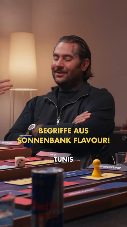 Alle Kids, überall gehen jetzt raus, Video schauen. 🙂‍↕️
Red Bull Durchgespielt mit Tony Bauer, Milano, Kolja Goldstein und benno! ist auf Youtube verfügbar! 

#redbulldurchgespielt #redbull #deutschrap #gameshow #energydrink