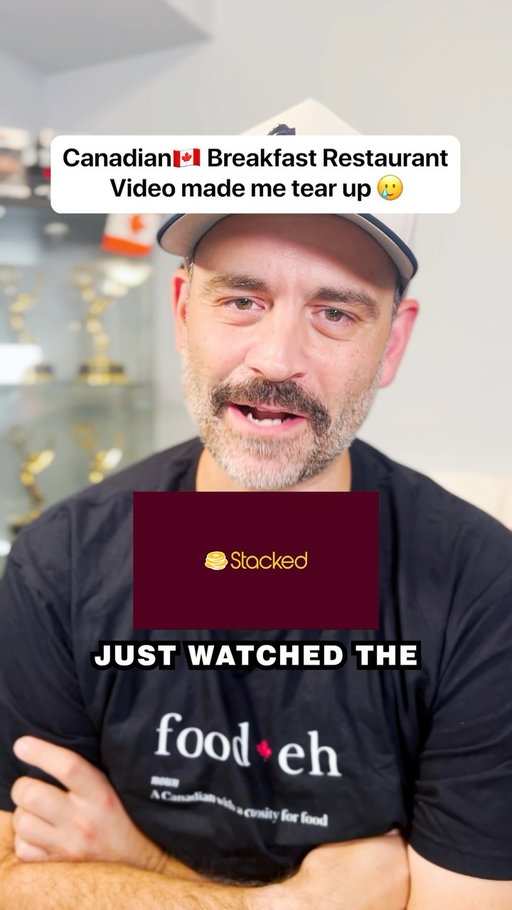 Emotional support breakfast 🥹🇨🇦🥞. @stackedpancake’s new video hits on all the reasons I love breakfast. The food is one thing, but it’s the gathering of family and friends around the food that gets me so excited about it. 

Bring your crew in to Stacked for breakfast to start the day off right!

#breakfast #foodie #canada