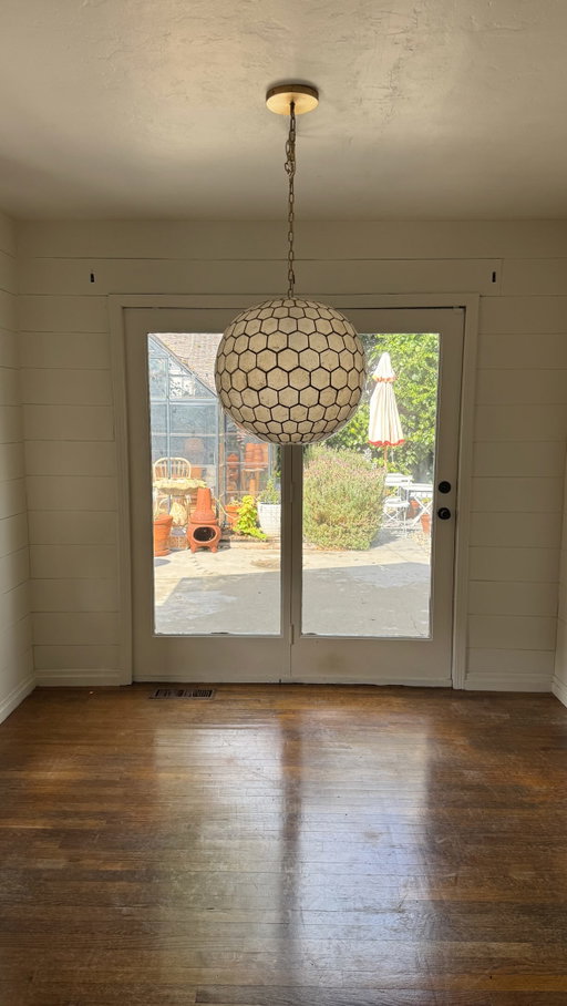 and for the record, we have lived here for 18 years and have only used these doors twice. Zero regrets. 😍