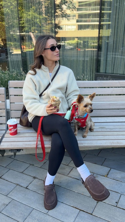#ad Adding something new to my morning routine! ⛅️

Learning to take things a little slower this fall and pairing it with my favourite breakfast combo - Tims new Steak Farmer’s Wrap with a hot coffee.😍

This is by far one of my favourites at @timhortons and you gotta try it out for yourself.