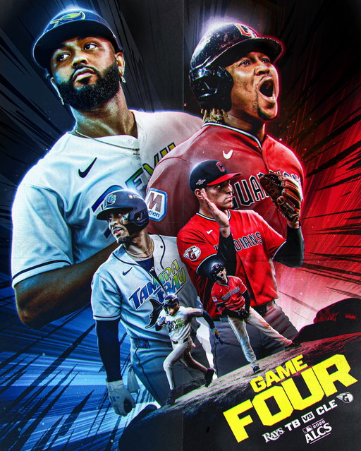 The ALCS rolls on 🔥

Watch Game 4 between the Rays and Guardians tonight at 8 PM ET on TBS and HBO Max!