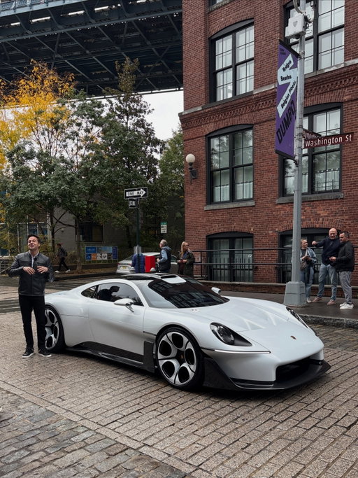 The newly unveiled Porsche Mission S seen by a client of ours in Brooklyn, NY