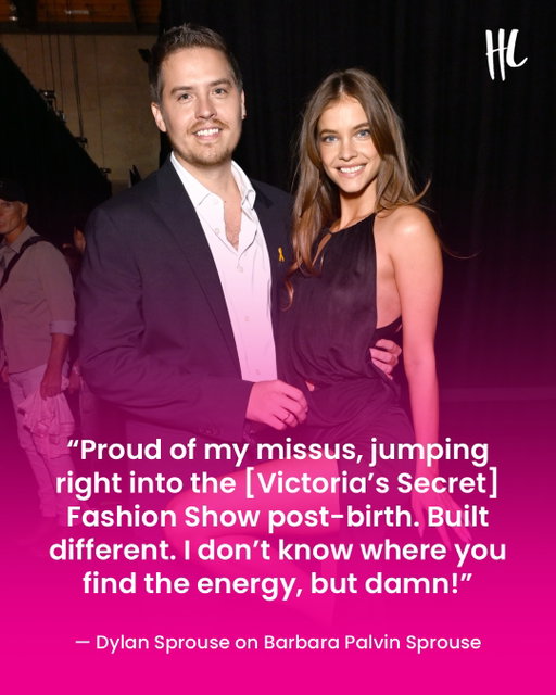 She's literally mothering. 🔥 Barbara Palvin Sprouse is rejoining the Victoria's Secret Fashion Show just ONE MONTH after giving birth to her first child. (📸: Getty Images)