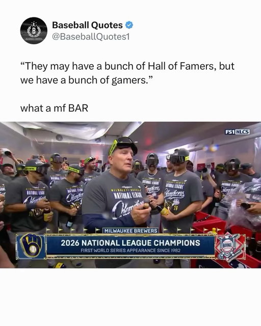 🚨 DOWN GO THE DODGERS! 😳🧹

THE MILWAUKEE BREWERS HAVE DONE THE UNTHINKABLE! 🤯

The back-to-back World Series champions have officially been SWEPT 4-0 in the NLCS! Milwaukee storms back from a 4-0 deficit in Game 4 to win 6-4, ending the Dodgers’ hopes of a historic three-peat!

With one of the most stacked rosters in baseball, LA couldn’t even manage ONE win in the series. 💀

The Brewers are heading to their first World Series since 1982! 🏆

IS THIS THE BIGGEST CHOKE OF THE MLB POSTSEASON?! 👀🔥

#mlb #baseball #mlbbaseball #baseballisback
