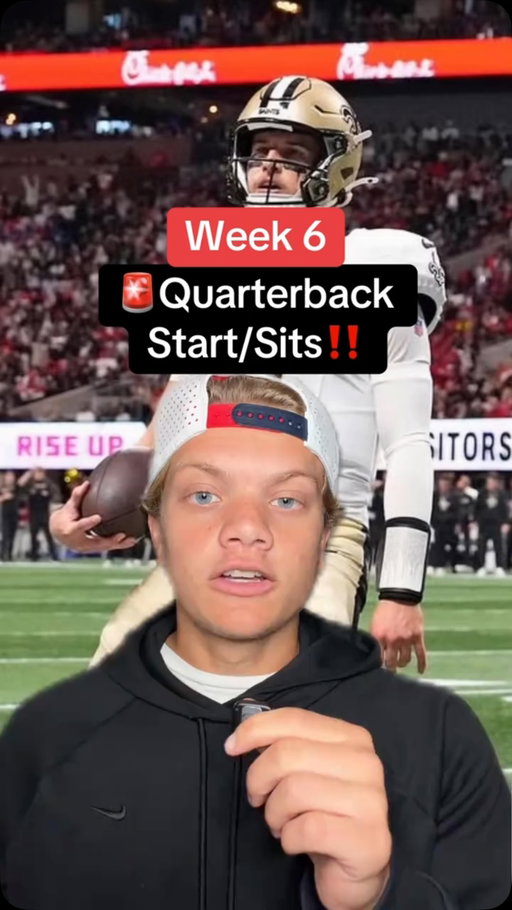 Three quarterbacks I’m starting and one that I’m sitting this week in fantasy football! What a rough season it’s been for Justin Herbert. He’s my sit for the week. Two of my starts for the week our players you might not expect, so make sure to let me know if you agree in the comments! ￼