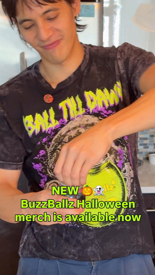 🎃 Ready to get into the spooky spirit? 👻

BuzzBallz Halloween merch is officially LIVE on our TikTok Shop and website!🕸️

Search “BuzzBallz” on TikTok Shop or click the link in our bio to get your hands on it. If you dare… 🦇