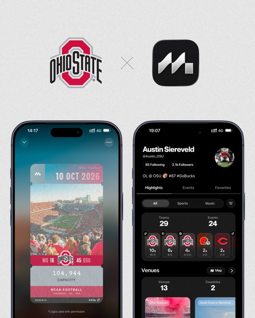 We’re teaming up with @acmomento, the app Buckeye fans use to track every Ohio State game they’ve attended, see their lifetime stats, and share their memories. 🌰🙌

From the ‘Shoe to the Schott, all season long, with some familiar Buckeye student-athletes joining in along the way.

If you’re headed to Bloomington tomorrow, add your Momento before kickoff! 📱

#GoBucks