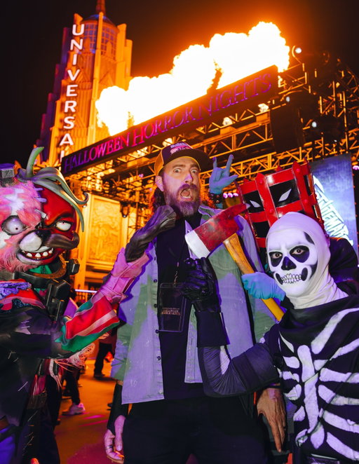 Thanks @horrornights for a night full of fright! #universalhhn