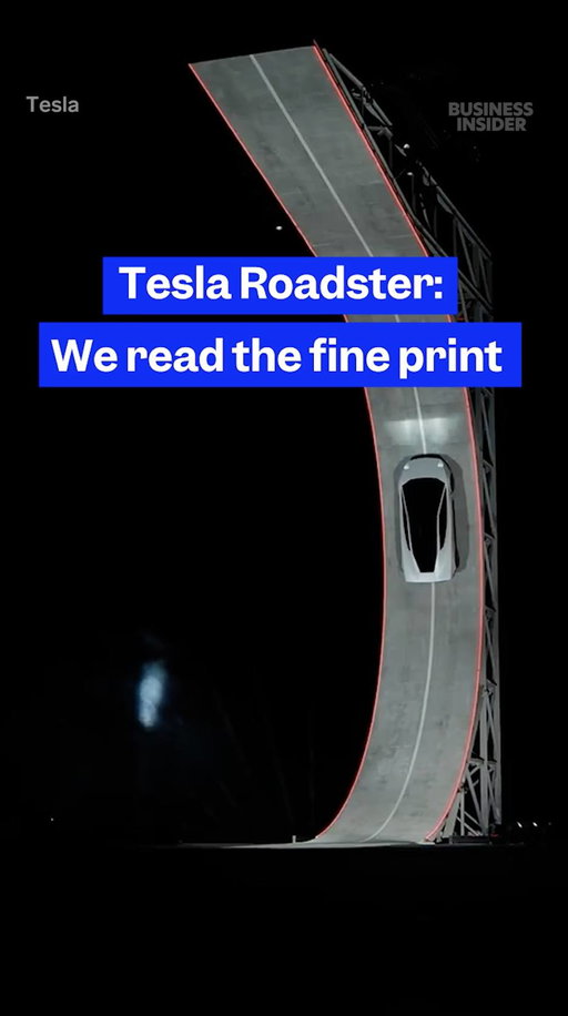 Tesla's new Roadster demo made a big impression. But if you're eager to buy a model, make sure you read the fine print first.

The company's reservation terms raise questions about where it will be legal to drive the car, the car's price, and when buyers might actually receive their Roadsters. That's especially notable given the years of delays since Tesla first announced plans to revive the next-generation Roadster in 2017.

#Tesla #ElonMusk #Roadster #electricvehicles #flyingcar