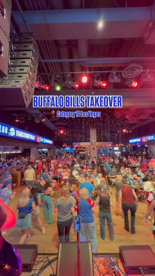 If you ain’t on The Strip right now, you’re missin’ out 🤠@fansofbuffalo Y’all packed the house! 🍻🌪️