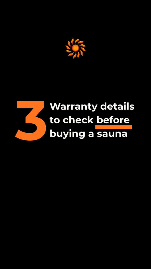 Not all sauna specifications tell the same story. 🔍

Here are 3 details to consider when comparing infrared sauna models:

🔥 Radiant heat: Infrared transfers energy through radiation to surfaces it reaches.

🌡️ Air temperature: Cabin temperature alone doesn't describe the entire heating setup.

⚡ Power concentration: Divide total heater wattage by interior cubic feet to calculate W/cu ft.

Look at these details together rather than relying on one specification.