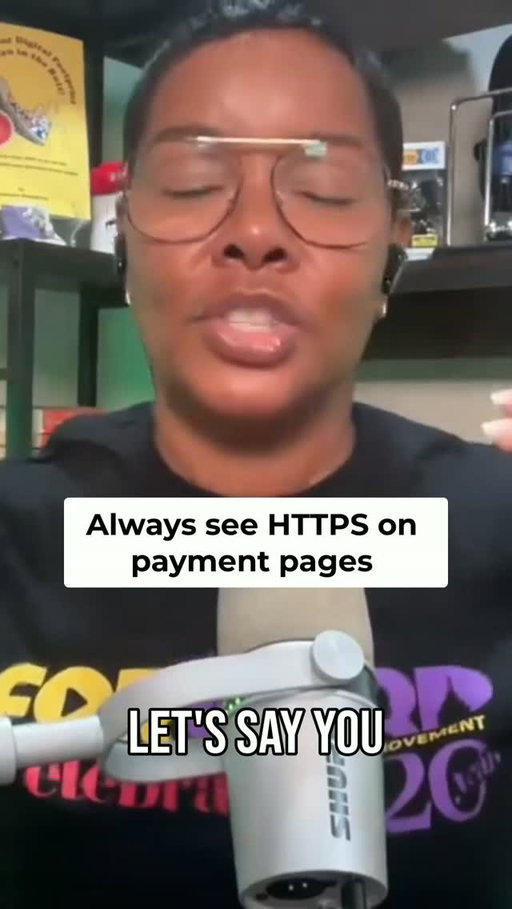 Shop Smart: Always Look for HTTPS Online! 

Discover why HTTPS is crucial when online shopping. Ensure your financial and personal data is protected on every website you enter sensitive information. Shop securely! 

Tune in to Life and Tech with TechLifeSteph every Sunday from 11AM–12PM for smart, engaging conversations at the intersection of technology and everyday life. Don’t miss your weekly dose of insight, innovation, and inspiration! @onwurd