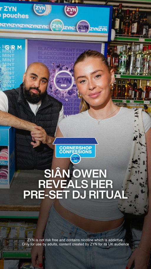 Siân Owen pulls up for Episode 5 of Cornershop Confessions and reveals the ritual she follows before stepping behind the decks.

#ad #partnership

Watch Cornershop Confessions, pinned on @zyn_unitedkingdom 📌

@grmdaily @sian.owenx