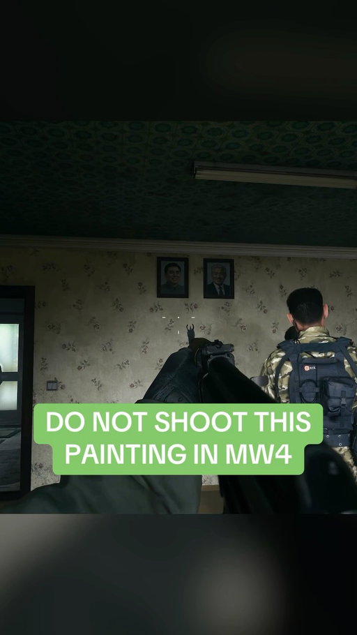 DO NOT SHOOT THE PAINTING 😳

#OpTic #cod #mw4 #gaming