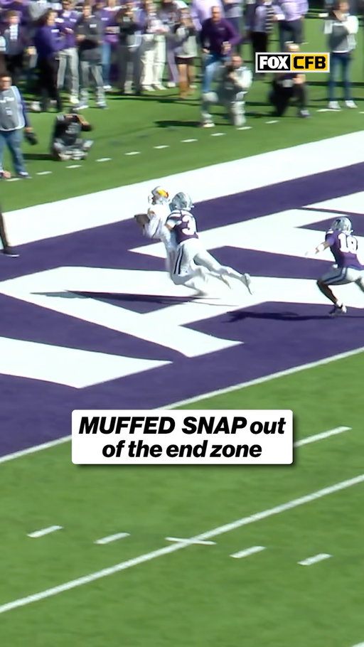 @kstatefb forces a SAFETY 🔥