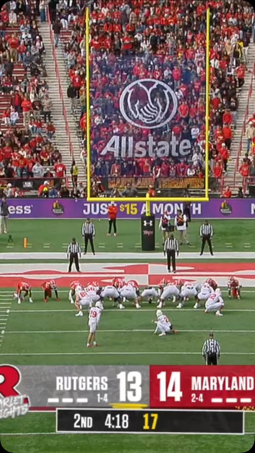 Special teams, special plays 🙌

Trey Reddick’s blocked PAT is returned for 2️⃣ points by Jamare Glasker!

📺 @bigtennetwork