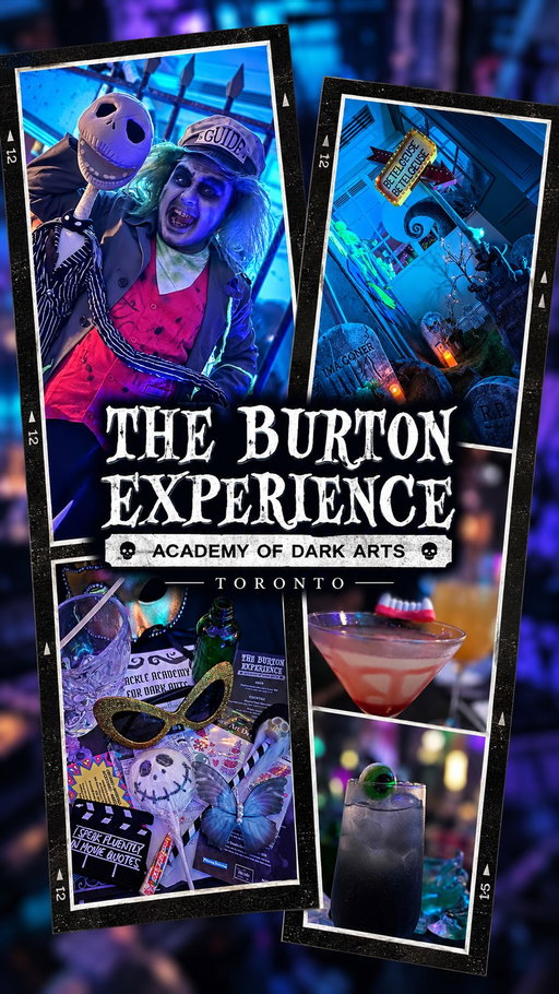 POV: your Halloween plans just got a little more Tim Burton 🖤🧪✨

Grab your spooky bestie because The Burton Experience at Novotel Toronto Centre is giving potions, gothic fantasy, and wonderfully weird vibes! 👀🎃

🧪 Guided potion-making to mix your own magical drink
🎭 Live immersive theatre with interactive actors
🧠 Dark fantasy and movie trivia
🍹 Three signature cocktails included with your ticket
📸 Eerie photo ops and apothecary-inspired décor
🦇 Costumes encouraged—this is your moment to go all out!

Who’s dressing up and coming with you? Tag your Halloween crew and SAVE this for your next spooky night out! 👻👇

📍 Novotel Toronto Centre, Toronto

@novoteltorontocentre
@cafenicolebistro
@fabulisttheatre

#TheBurtonExperience #TimBurtonInspired #TorontoEvents #ThingsToDoInToronto #TorontoHalloween
.
.
.
Toronto Halloween experience, spooky season, gothic fantasy, potion making, immersive theatre, Halloween pop up, Toronto date night, fall activities, Halloween costumes, themed drinks, downtown Toronto, unique experiences, things to do in Toronto, spooky night out, Halloween plans