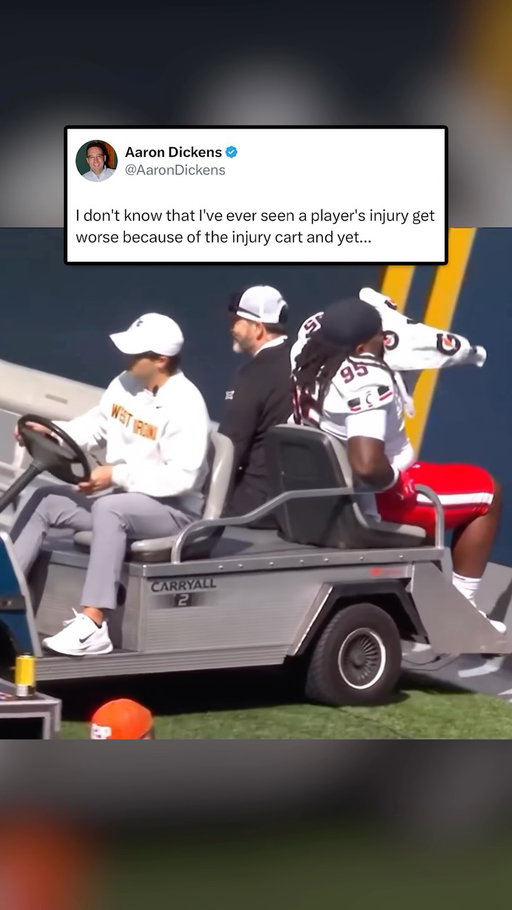 West Virginia injury cart driver backs an opponent’s injured foot right into the wall

#collegefootball #sports #football #sports #fail