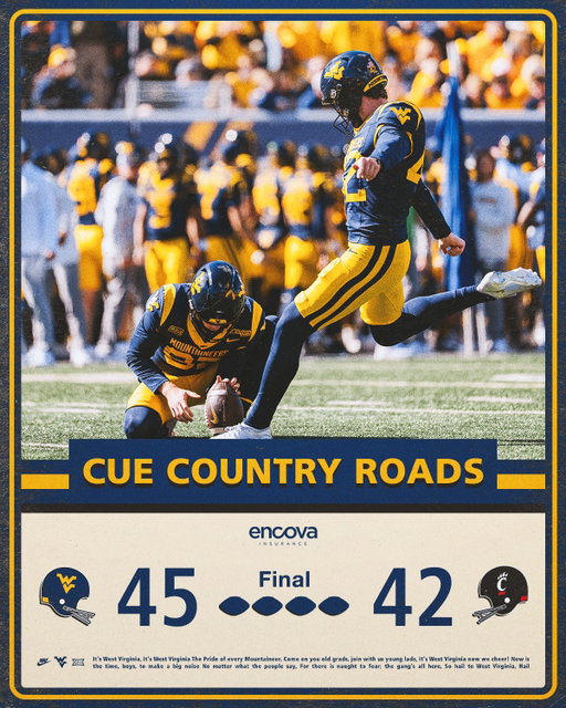 CUE COUNTRY ROADS!!!! 🎶