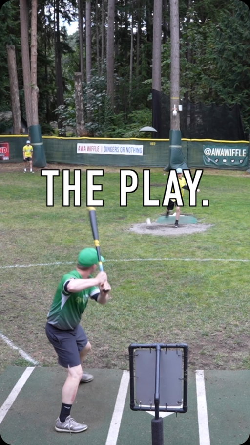 Is This a Catch or Nah?🤯 #dingersornothing #wiffleball #baseball