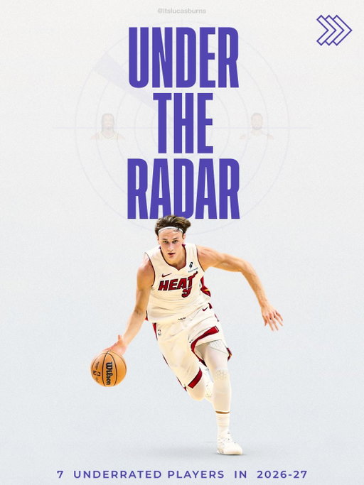 Seven under-the-radar players I’m keeping an eye on heading into the 2026-27 NBA season 👀 Who are you most excited to see this year?

The new season tips off Tuesday, Oct. 20 at 3pm/et on NBC and Peacock!