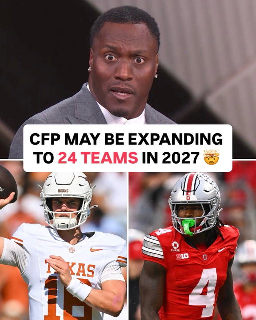 A 24-team College Football Playoff could be coming in 2027 👀