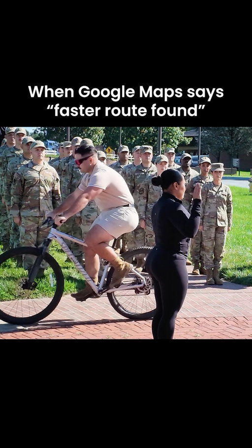 Organizers forgot to block off sidewalk for a very important swearing in, oath of enlistment ceremony at the Delaware National Guard. A man rode his bicycle right through the middle of the ceremony and was immediately chased down. His whereabouts are currently unknown. #accident #lol #militarylife #airforce #bicycle