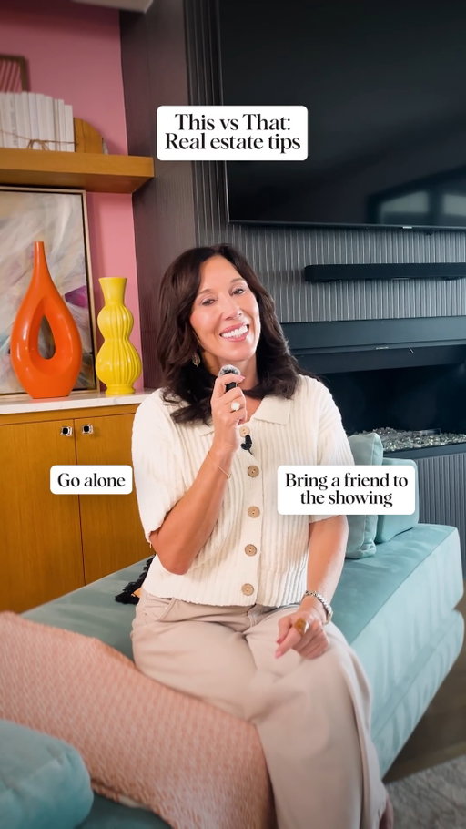 Bring a friend to the showing.

She’ll notice the things your “heart eyes” are trying to ignore. 👀

Then talk to the neighbors, inspect the roof, study the street, and ask why the seller needs to move.

The pretty details can wait. First, make sure the deal still makes sense when someone else looks at it with you.

Send this to the friend you’re bringing to your next showing. 👯‍♀️