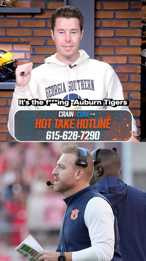 “Who’s that coming down the track? It’s the f***ing Auburn Tigers”