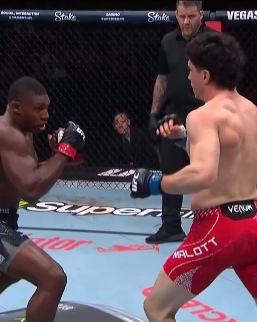 NO WORDS NEEDED 👏

@Michael.Malott closes out #UFCEdmonton in style 😳