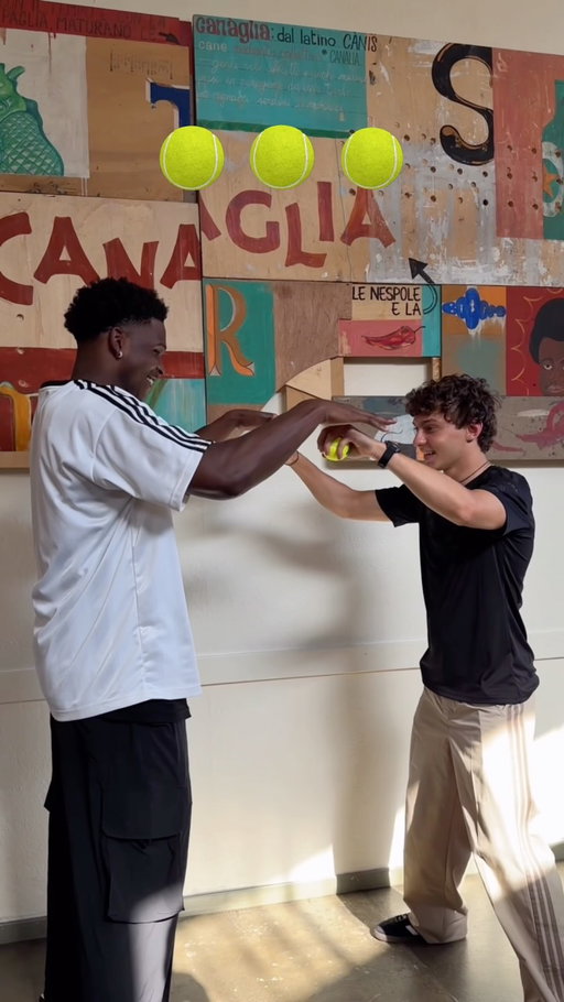 basketball is so nearly back 🏀 throwback to Ant² taking on the reaction test